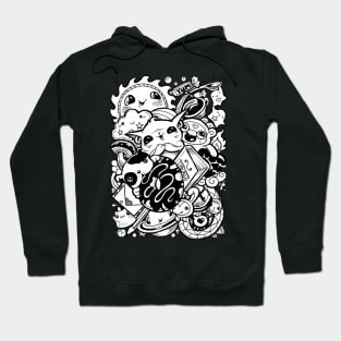 Have a Yummy Day - Doodle Art Hoodie